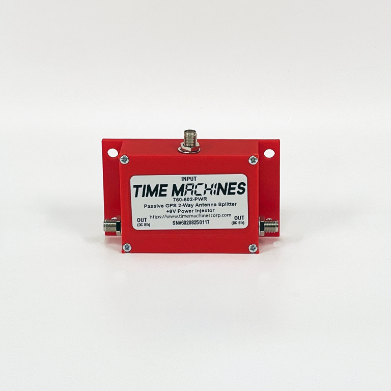 2 way splitter for gps time servers - timemachines