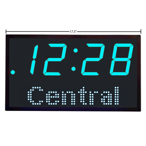 448 wifi 2 row network clock