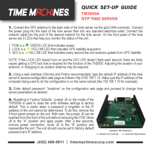 TM1000A QSG