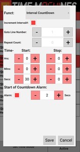 TM-Timer Tabata Program Edit Interval Countdown Options
