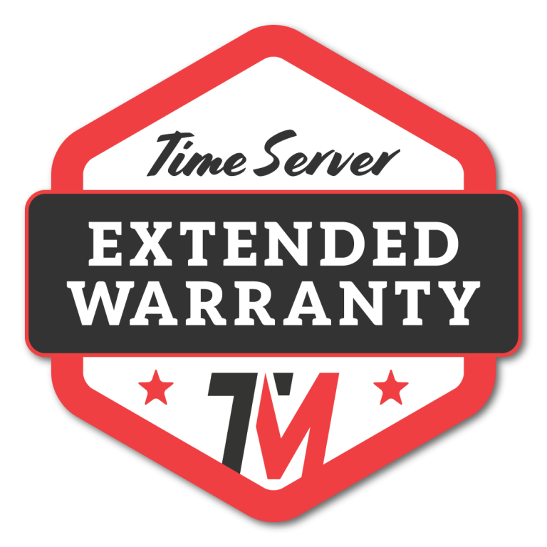 extended warranty plans for gps time servers