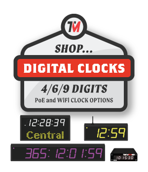 shop best prices on digital network clocks
